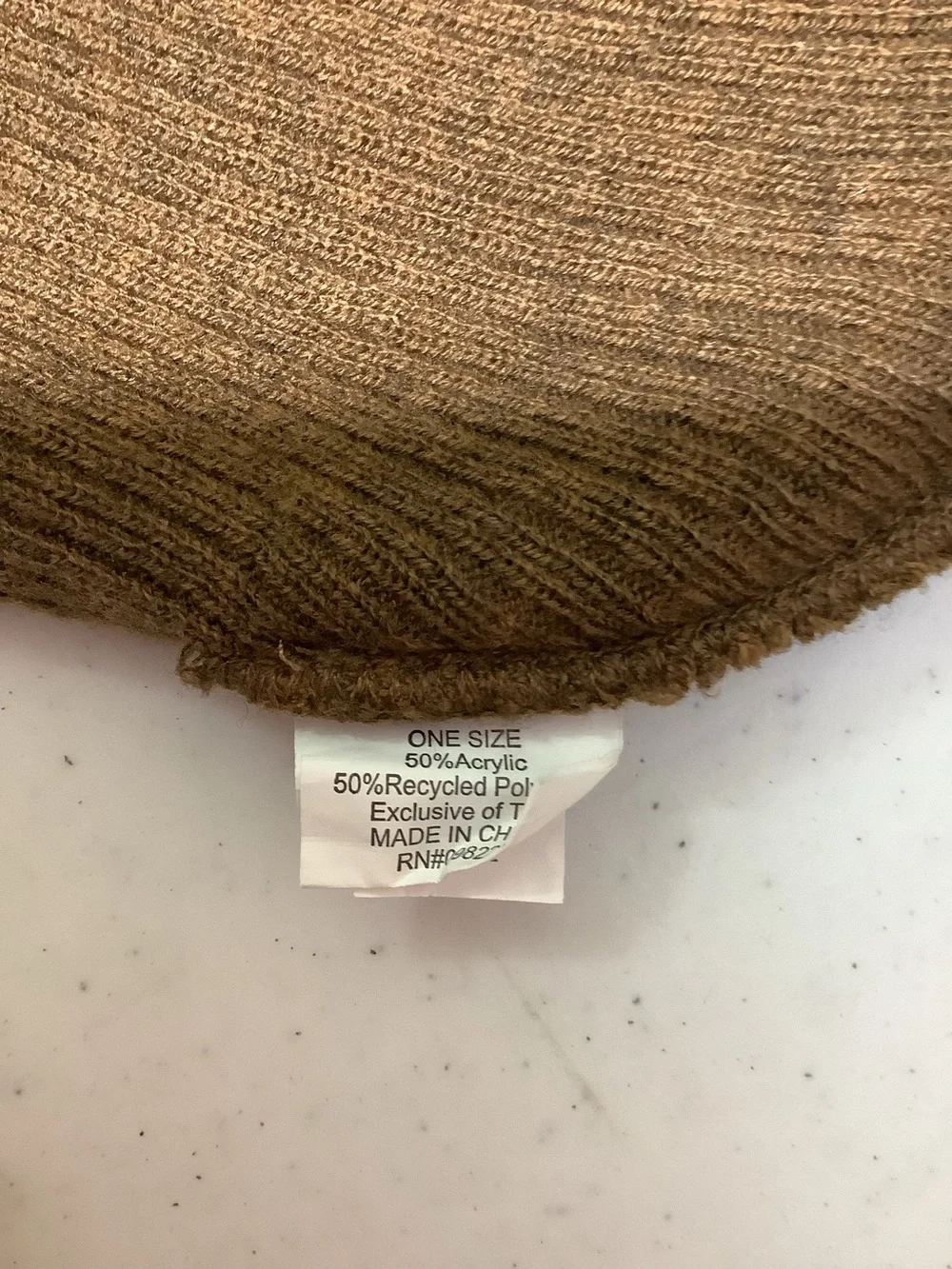 Magellan sienna brown beanie